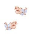 Gorgeous CZ Stone Silver Stud Earring STS-6274